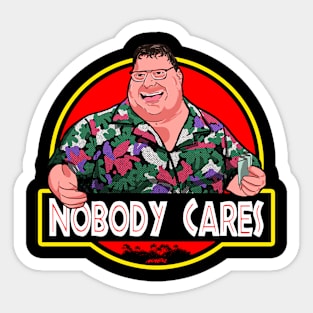 Nobody Cares Sticker